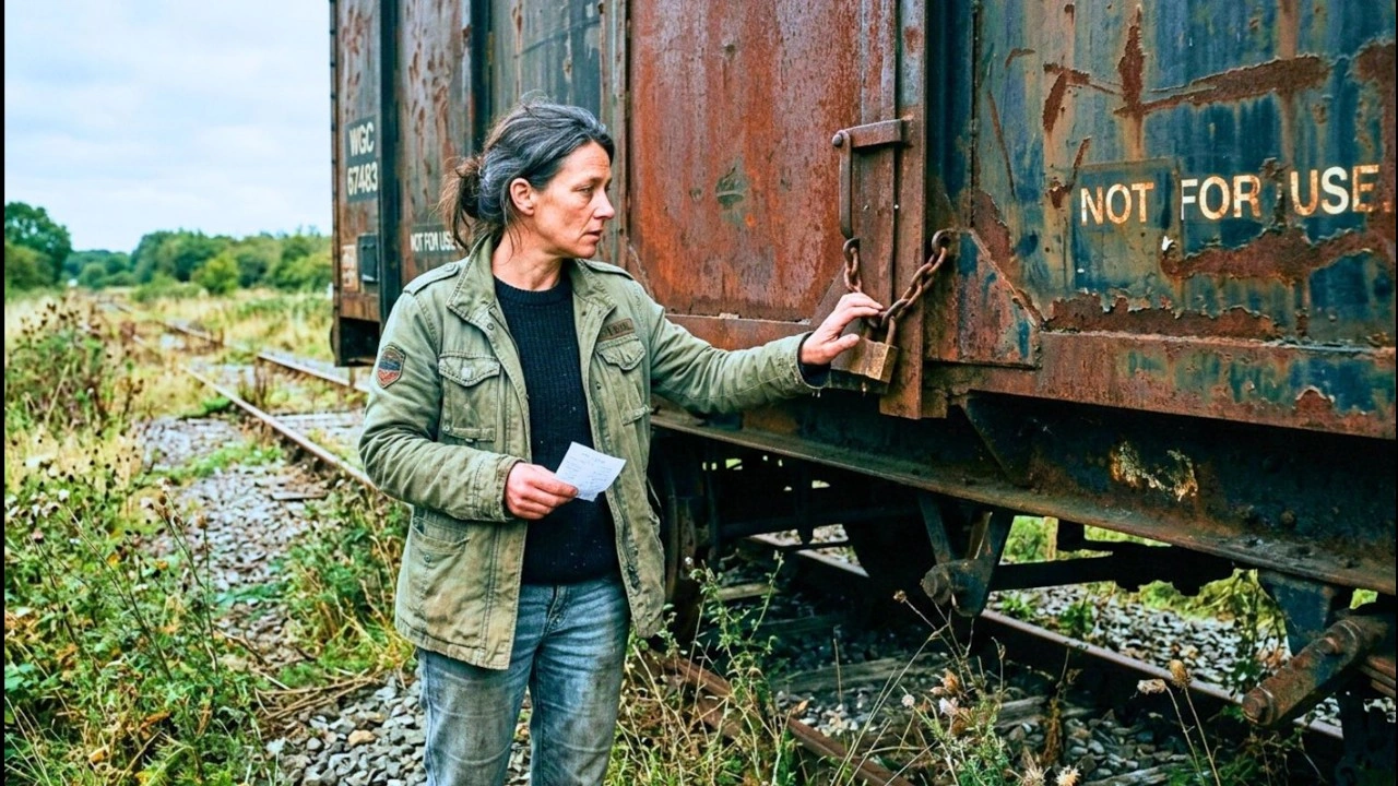 A Homeless Mom Bought a Locked Train Car for $8 — What Was Inside Changed Her Life Forever